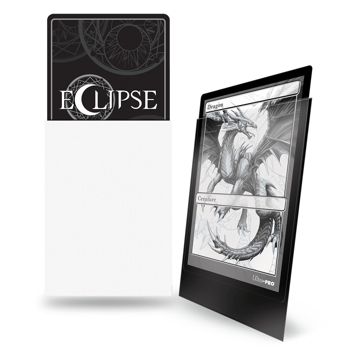 Ultra Pro - Eclipse Matte Sachet de 100 protèges cartes standard Blanc Arctique (66 x 91 mm) - flash vidéo