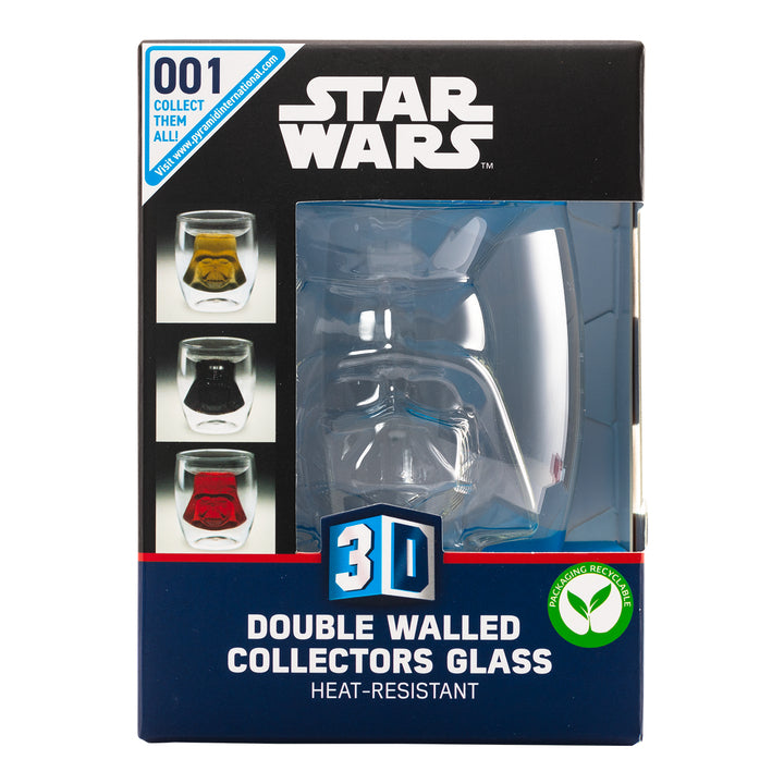 Star Wars - Gobelet 3D Collector en verre "Dark Vador" - flash vidéo
