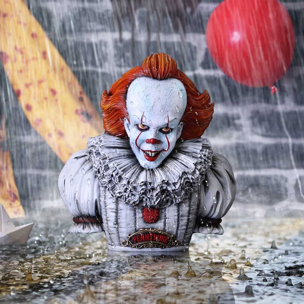 IT - Pennywise Buste 30cm - flash vidéo