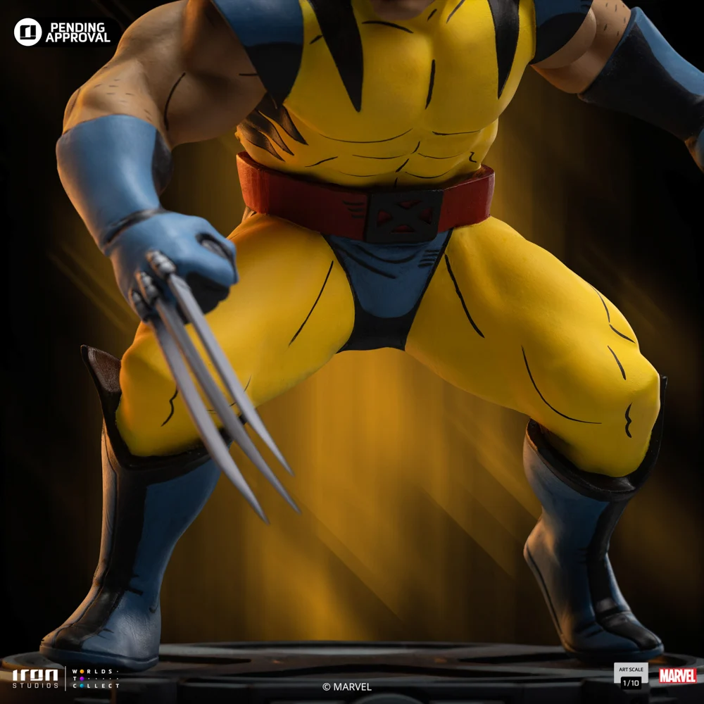 Iron Studios - Art Scale 1/10 - Marvel - X-Men ’97 - Wolverine Statue 15cm - flash vidéo