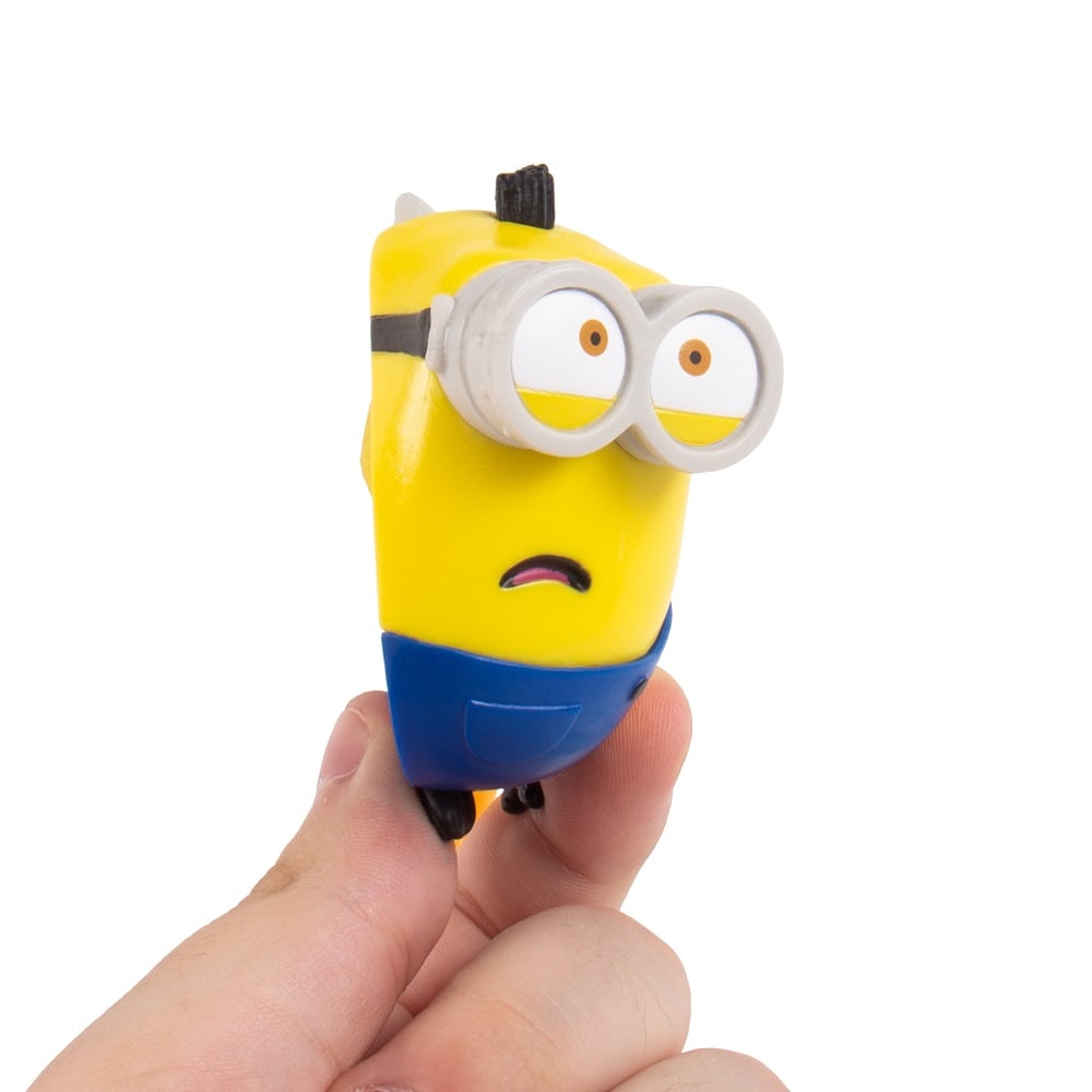 Minions - Figurines murales de Stuart et Otto en vinyle avec décors - flash vidéo