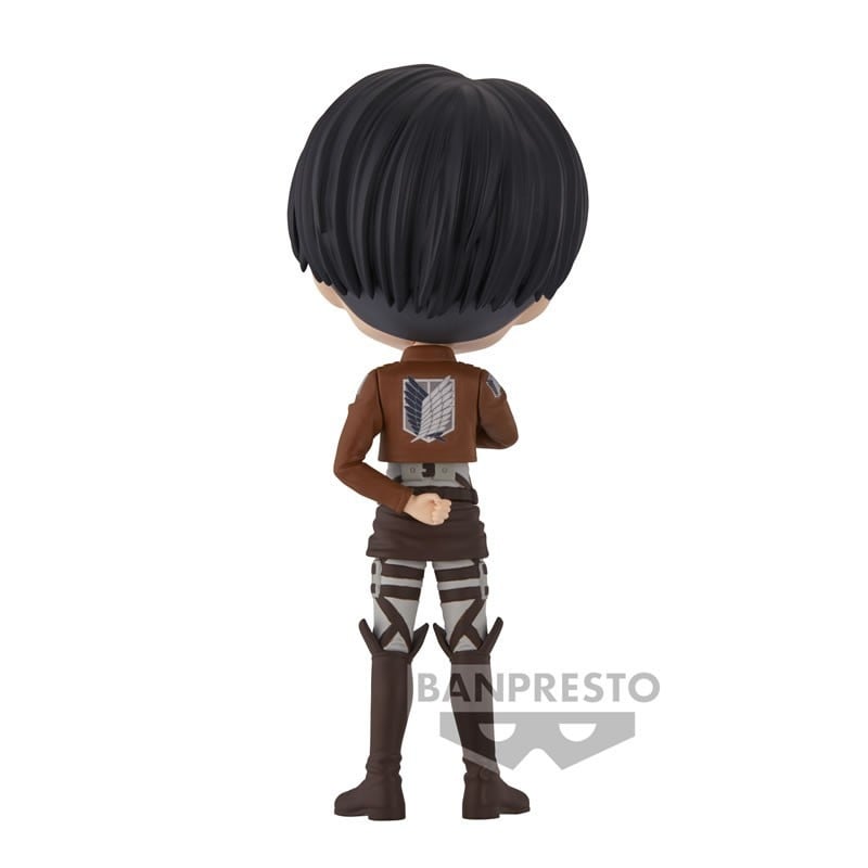 Attack on Titan Q Posket - Levi Ackerman Vol.2 (Ver.A) - Statue 14cm - flash vidéo