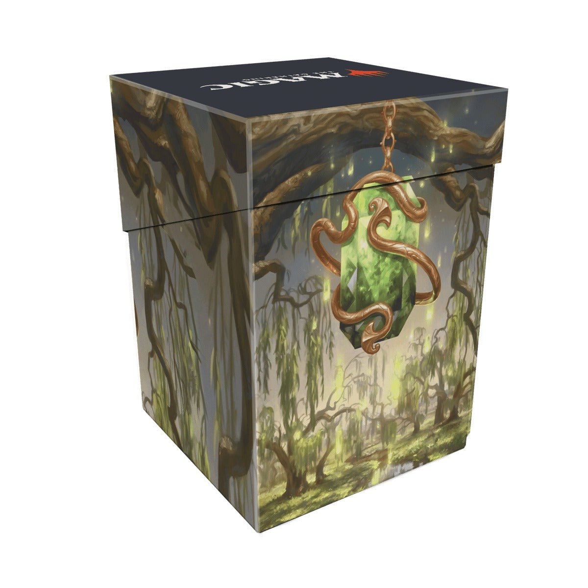 Ultra Pro - Magic: The Gathering - Modern Horizons 3 - 100+ Deck Box Médaillon d'émeraude - flash vidéo