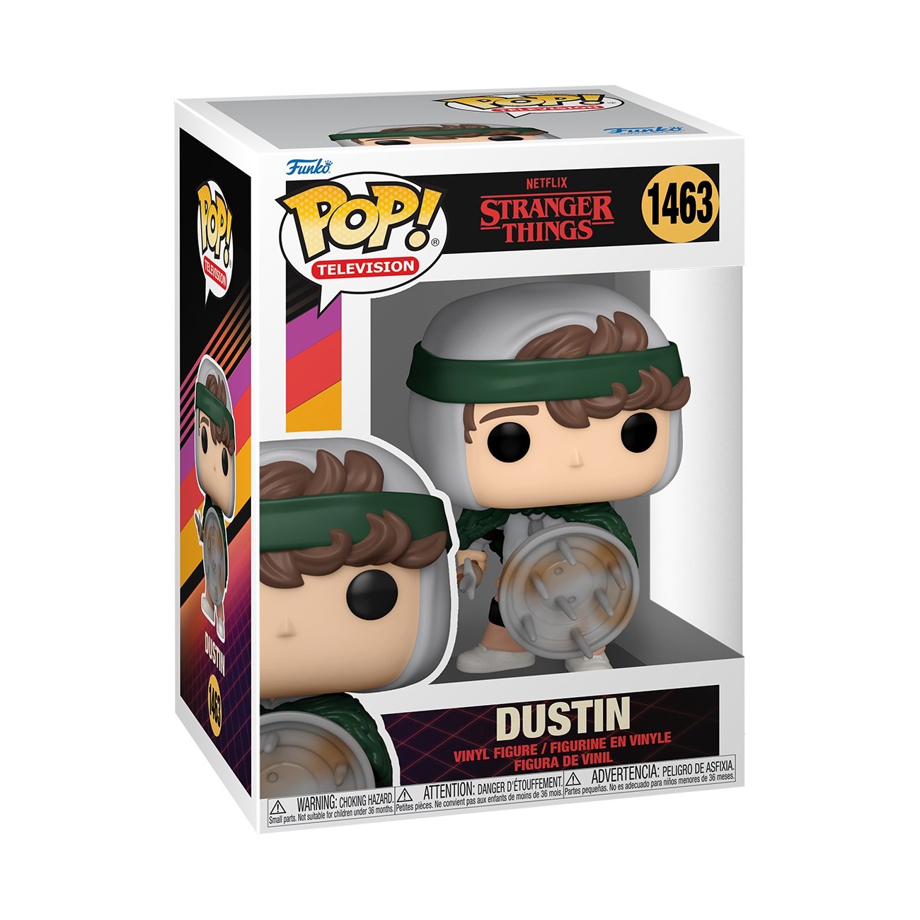 Funko Pop! TV: Stranger Things - Hunter Dustin (with Shield) - flash vidéo