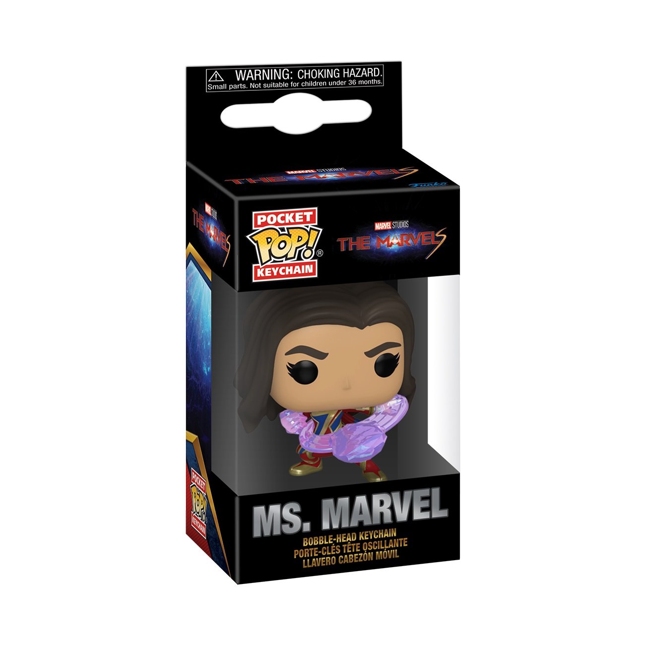 Funko Pocket Pop! Keychain: The Marvels - Ms. Marvel - flash vidéo