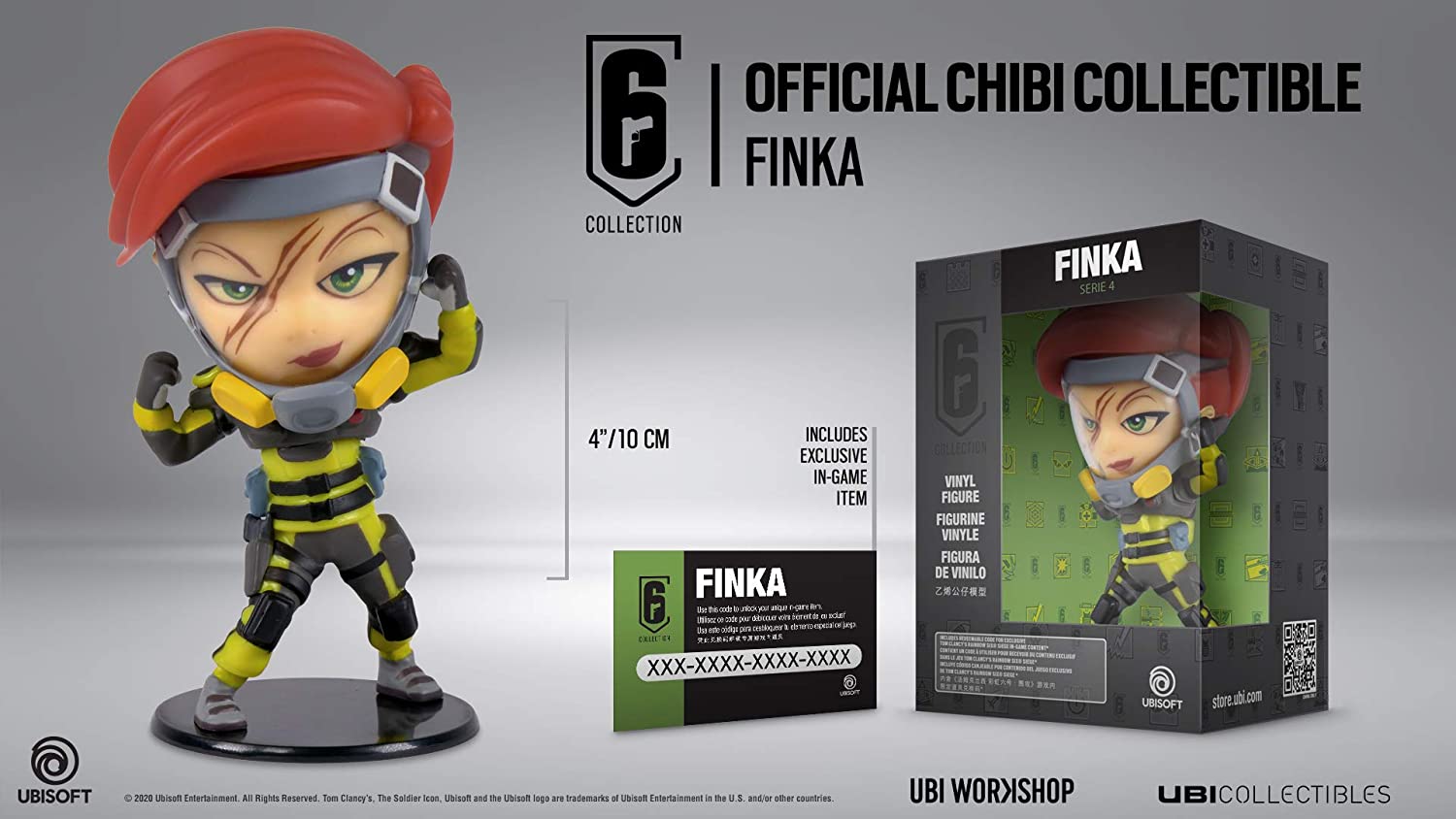 Ubicollectibles Six Collection Finka Chibi Figure 10cm - flash vidéo