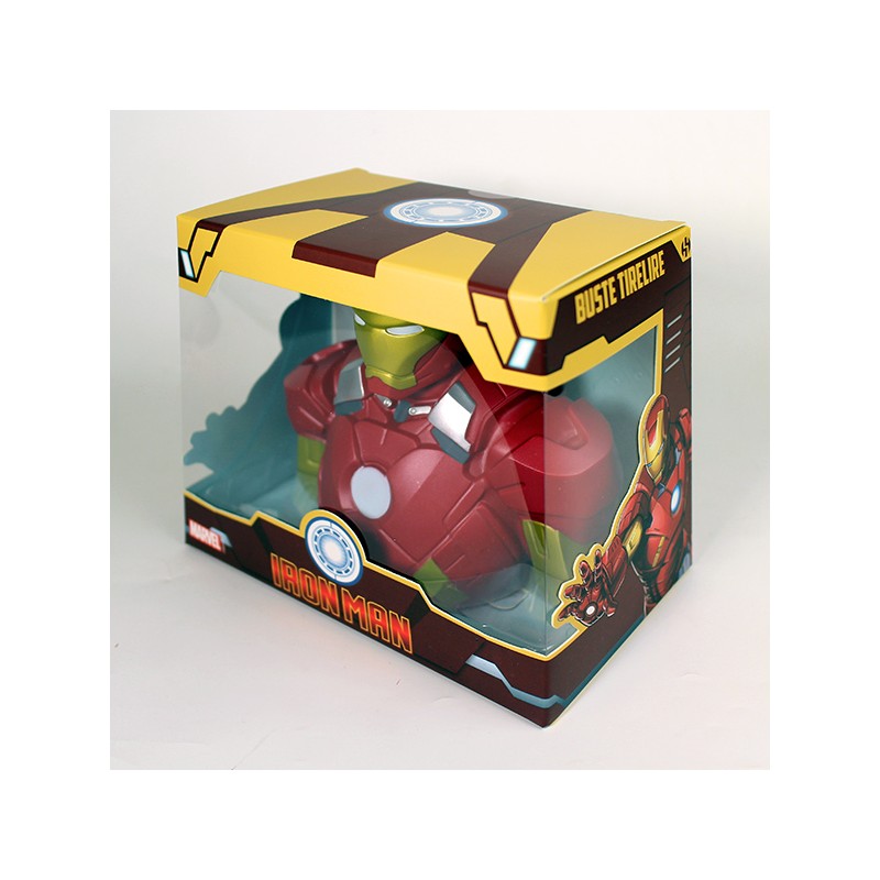 Marvel - Buste Tirelire Iron Man Mark VII Deluxe - flash vidéo
