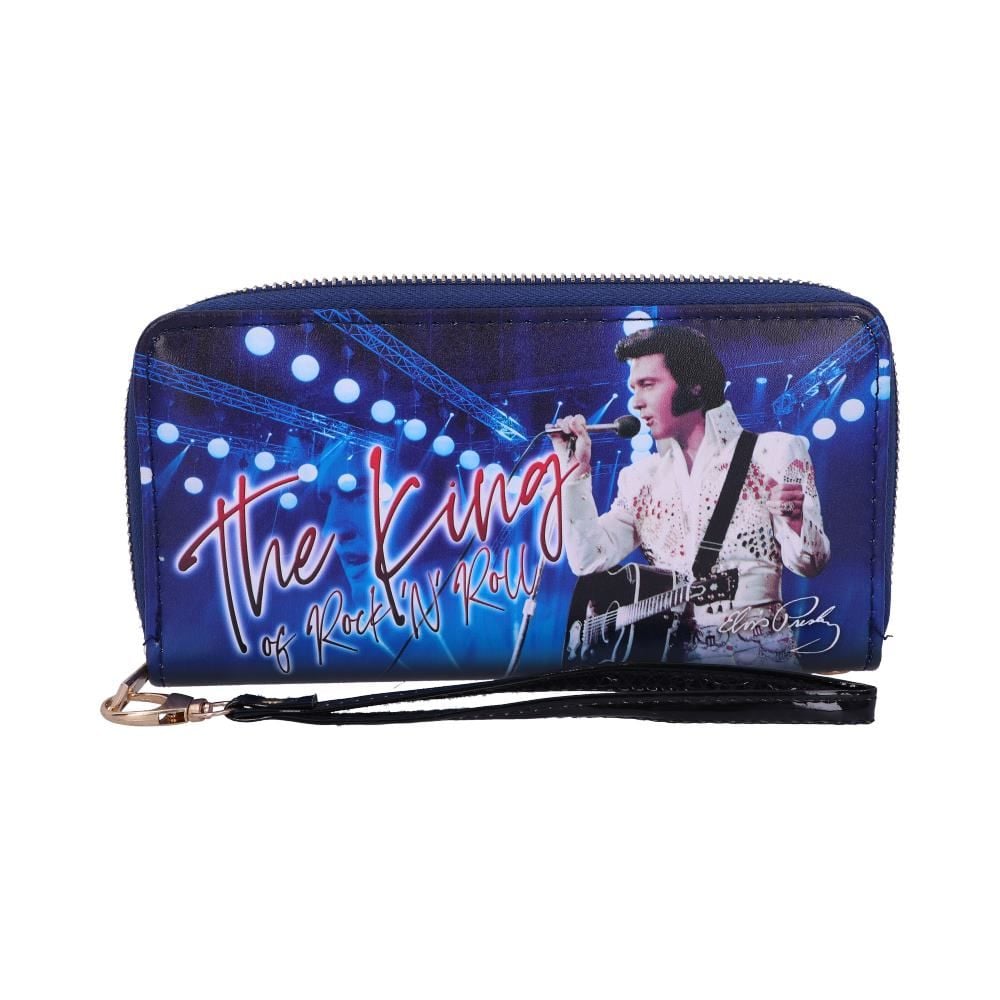 Elvis - Porte-monnaie The King of Rock and Roll 19cm - flash vidéo