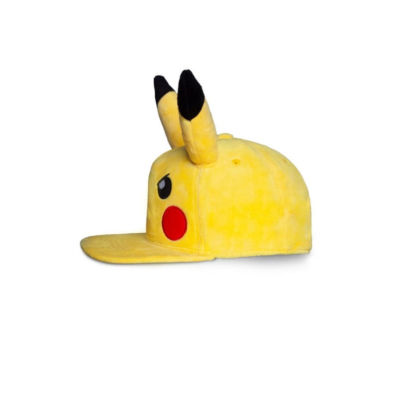 Pokémon - Casquette Snapback "Pikachu en Colère" - flash vidéo
