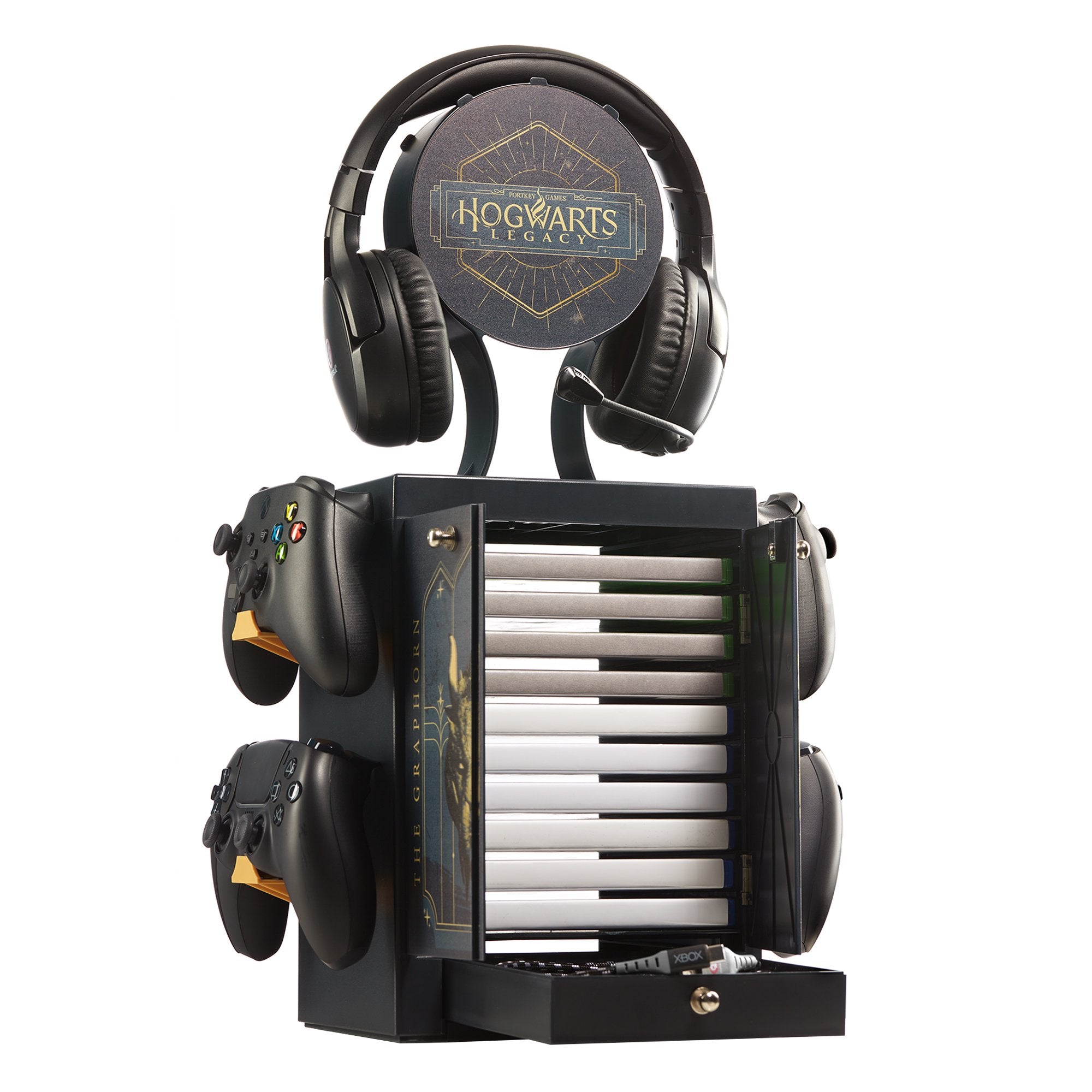 Numskull - Meuble de rangement inspiré de Hogwarts Legacy pour gamer - flash vidéo