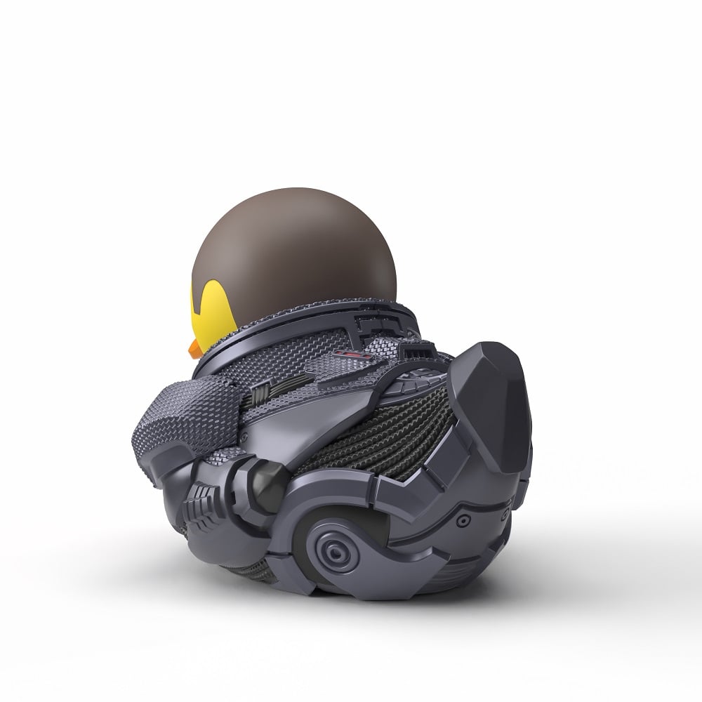 Numskull - Mini TUBBZ Canard de bain - Mass Effect - Commandant Shepard (Homme) (Édition baignoire) - 8cm - flash vidéo