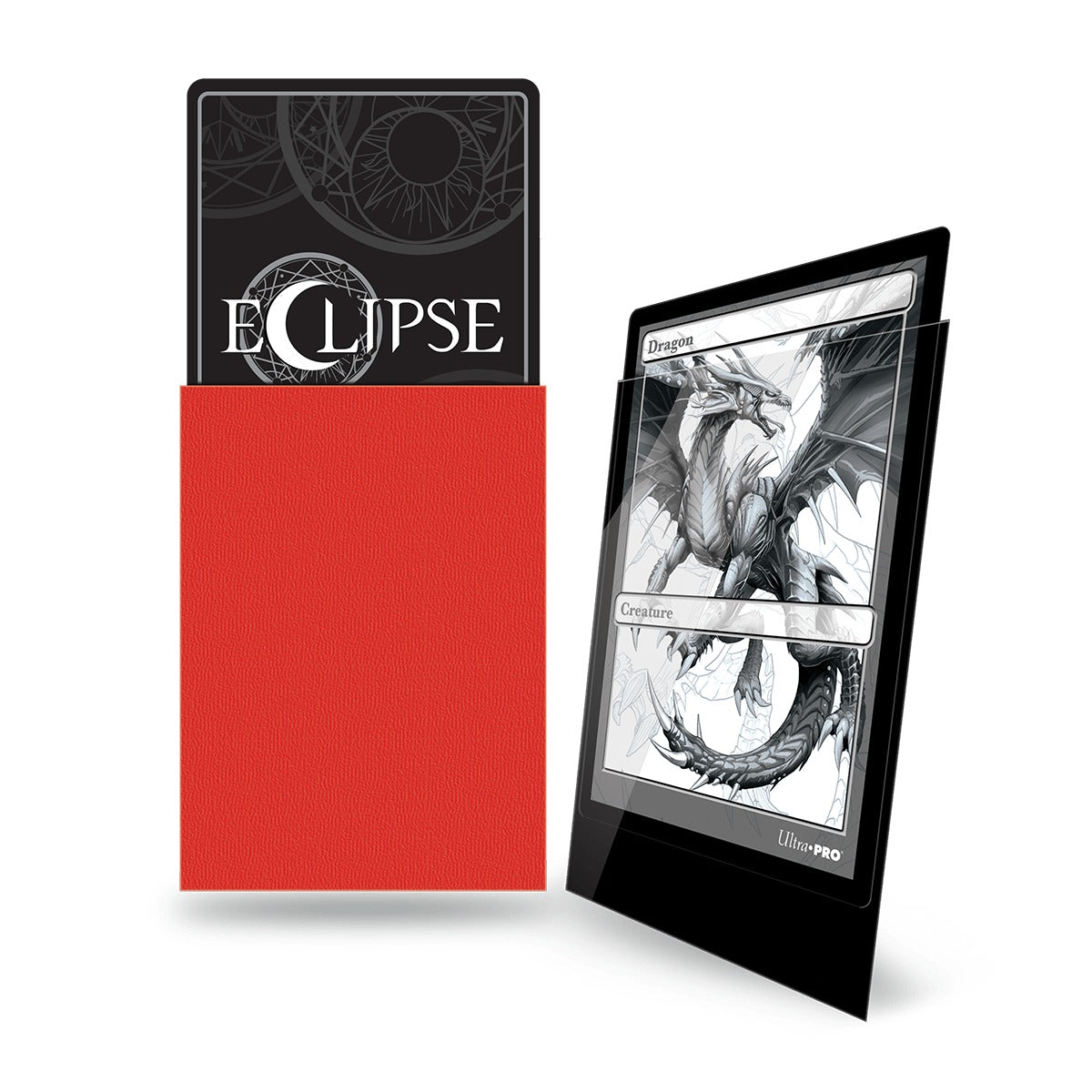 Ultra Pro - Eclipse Gloss Sachet de 100 protèges cartes standard Rouge Pomme (66 x 91 mm) - flash vidéo