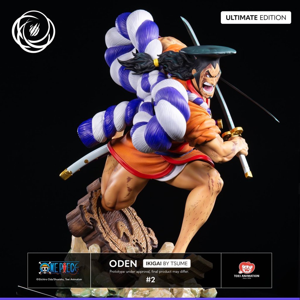 Tsume Art - IKIGAI 1/6 - One Piece - Oden Ultimate Edition Statue 44cm - flash vidéo