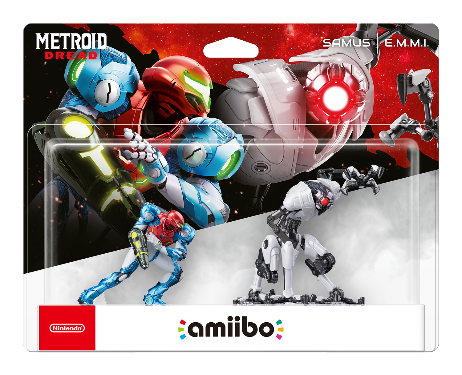 Amiibo Samus & E.M.M.I 2-pack Metroid Dread Collection - flash vidéo