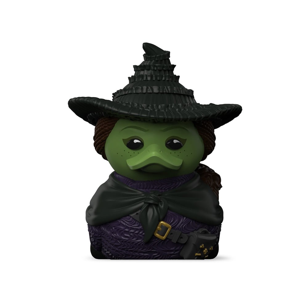 Numskull - Mini TUBBZ Canard de bain - Wicked - Elphaba Thropp (Édition baignoire) - 8cm - flash vidéo