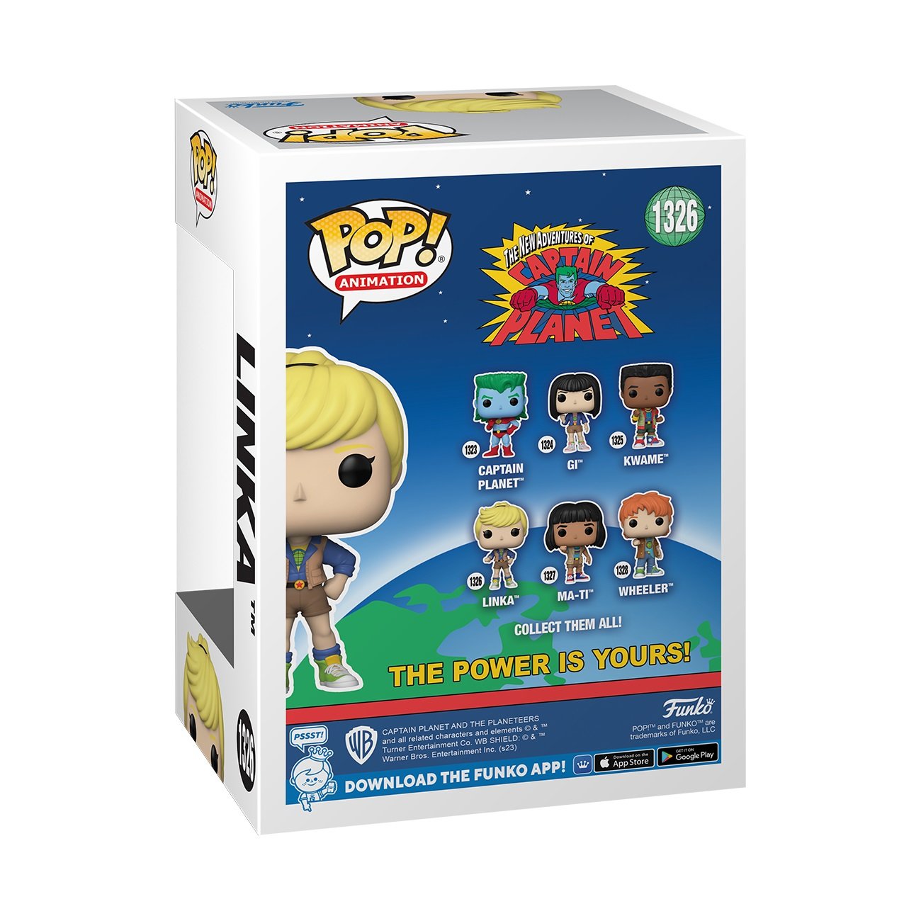 Funko Pop! Animation: Captain Planet - Linka - flash vidéo