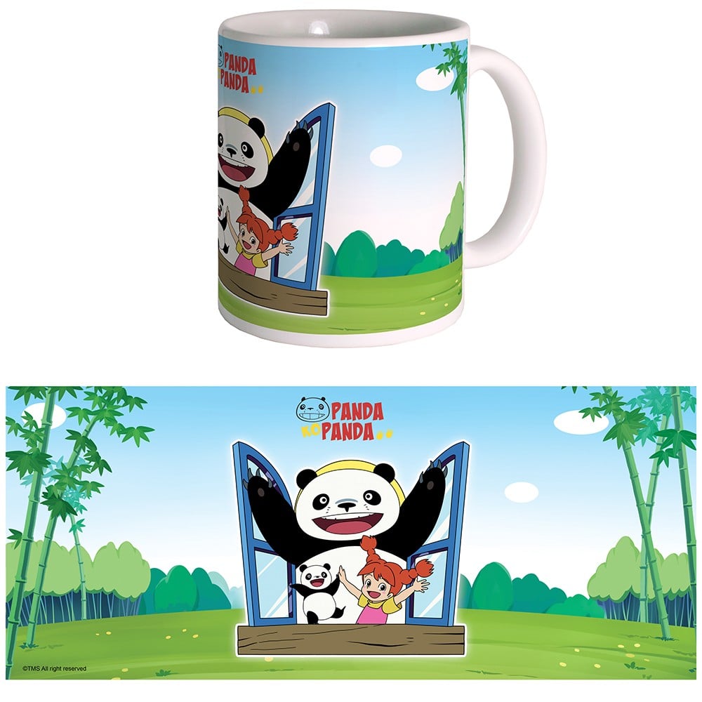 Panda Petit Panda - Mug classique Fenêtre 340 ml - flash vidéo