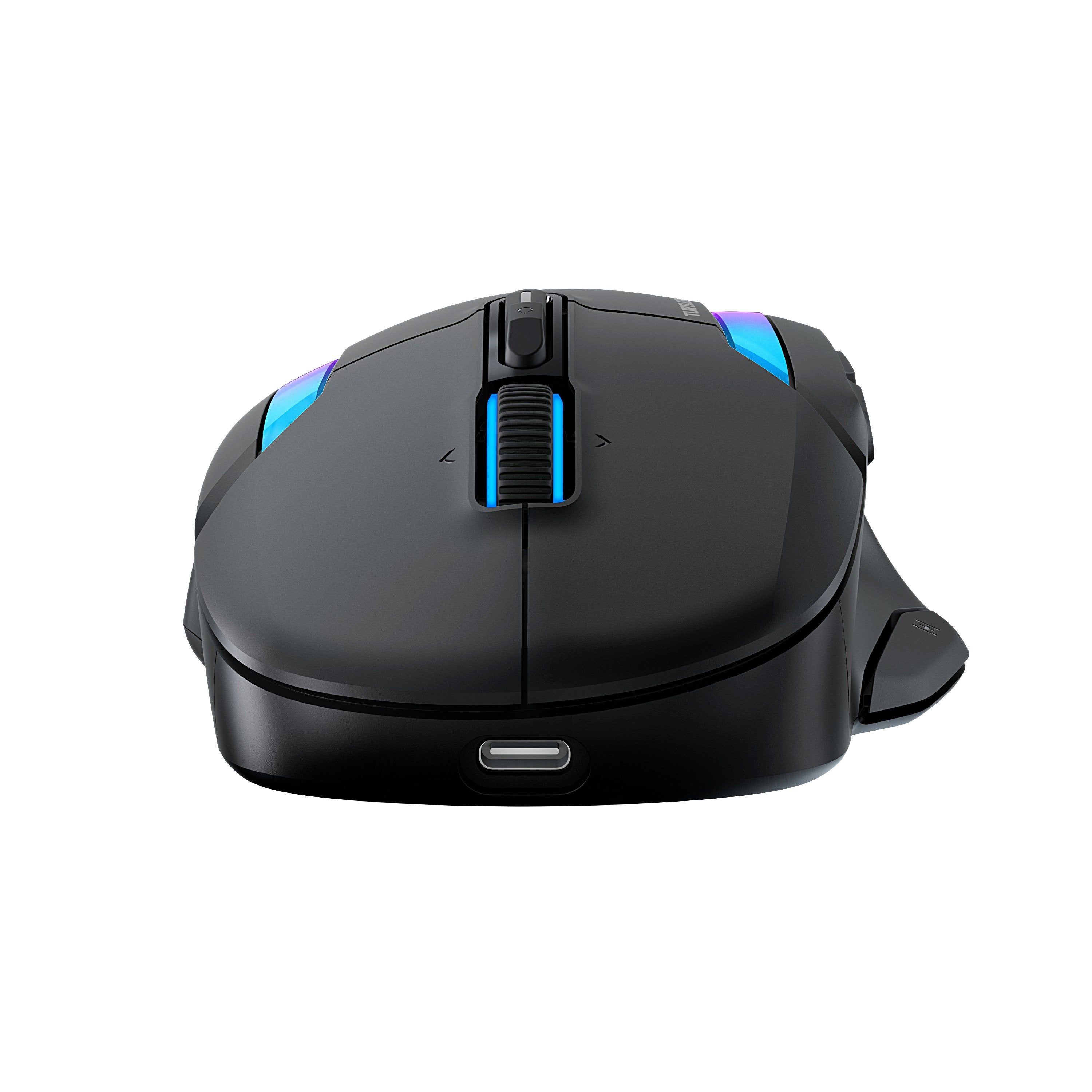 Turtle Beach - Souris de jeu ergonomique sans-fil Kone II Air Noire - flash vidéo