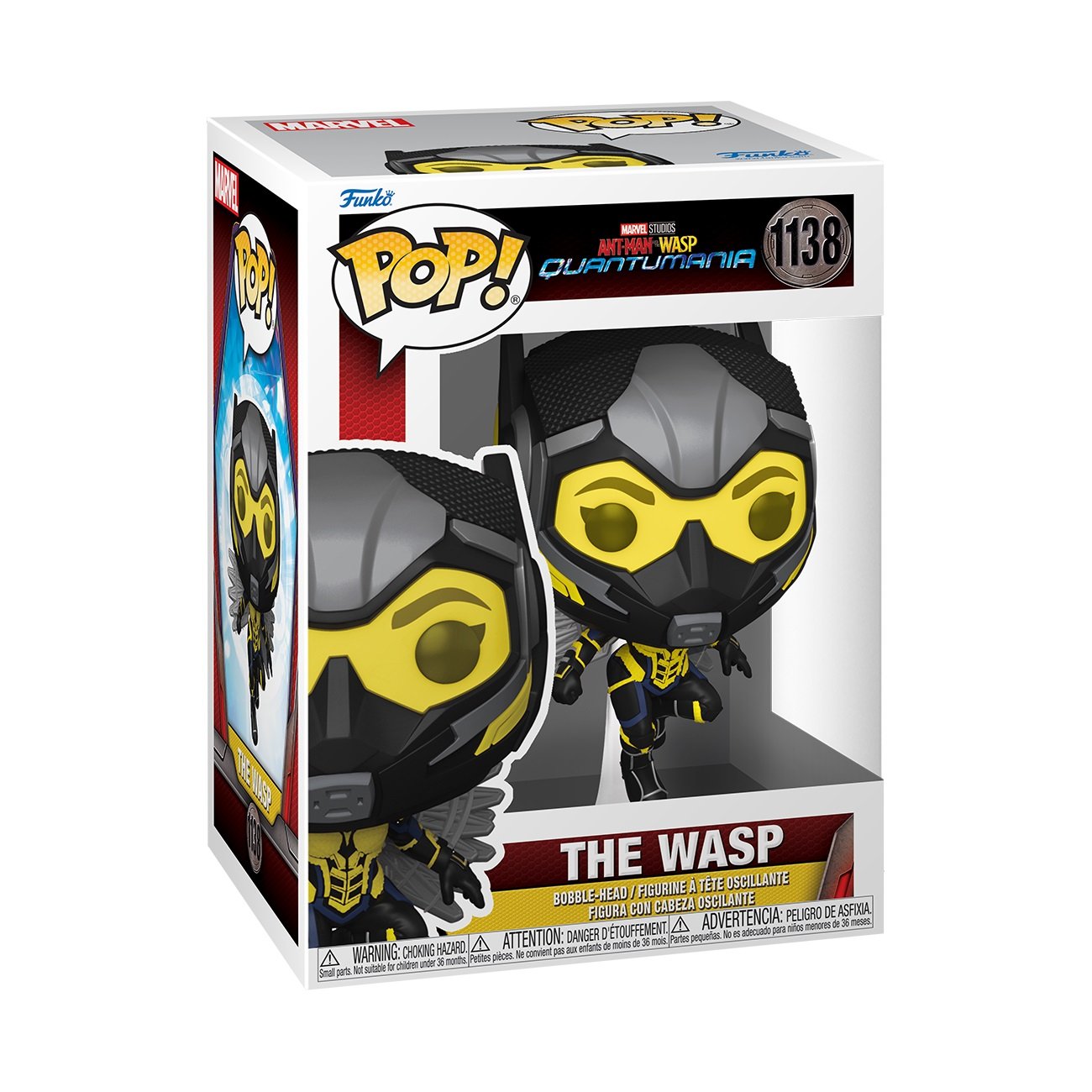 Funko Pop! Marvel: Ant-Man and The Wasp: Quantumania - The Wasp (Chance of Chase) - flash vidéo