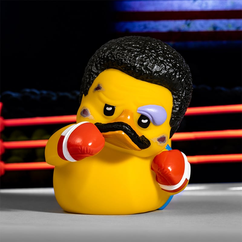 TUBBZ Canard de bain - Rocky - Apollo Creed - flash vidéo