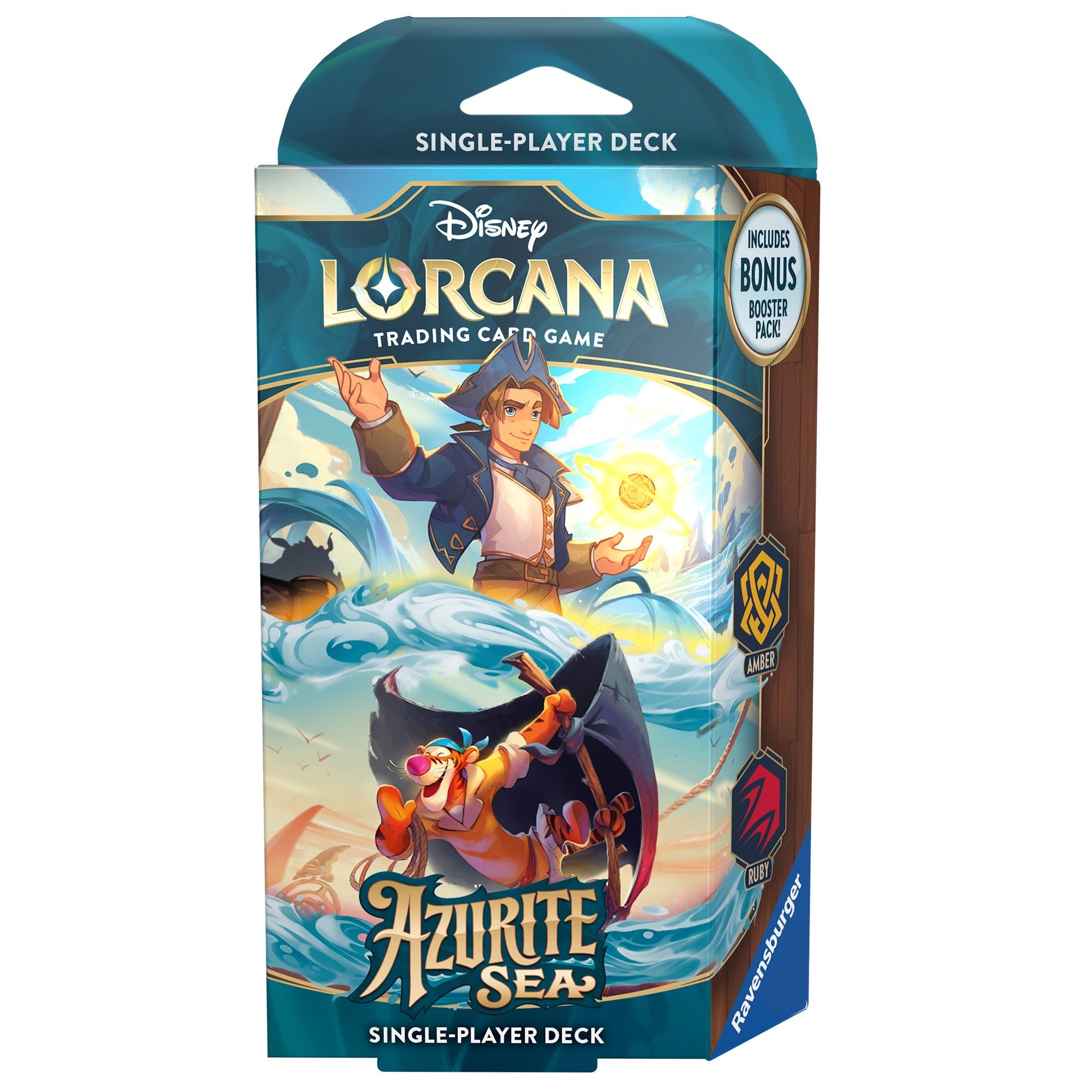 Disney Lorcana TCG: Azurite Sea - Starter Deck Display (8 Decks) - flash vidéo