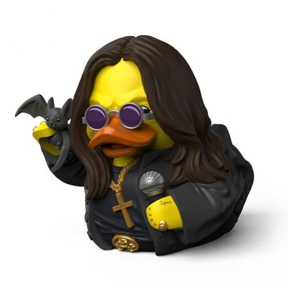 TUBBZ Canard de bain à collectionner - Black Sabbath - Ozzy Osbourne (Édition standard) - flash vidéo