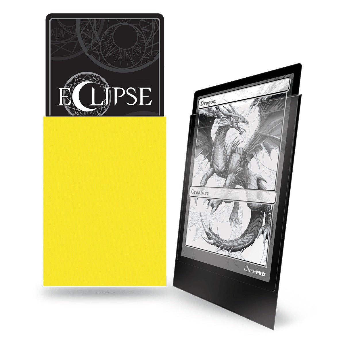 Ultra Pro - Eclipse Matte Sachet de 100 protèges cartes standard Jaune Citron (66 x 91 mm) - flash vidéo
