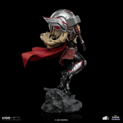 Iron Studios - MiniCo - Marvel - Thor: Love and Thunder - Mighty Thor Jane Foster Statue 15cm - flash vidéo