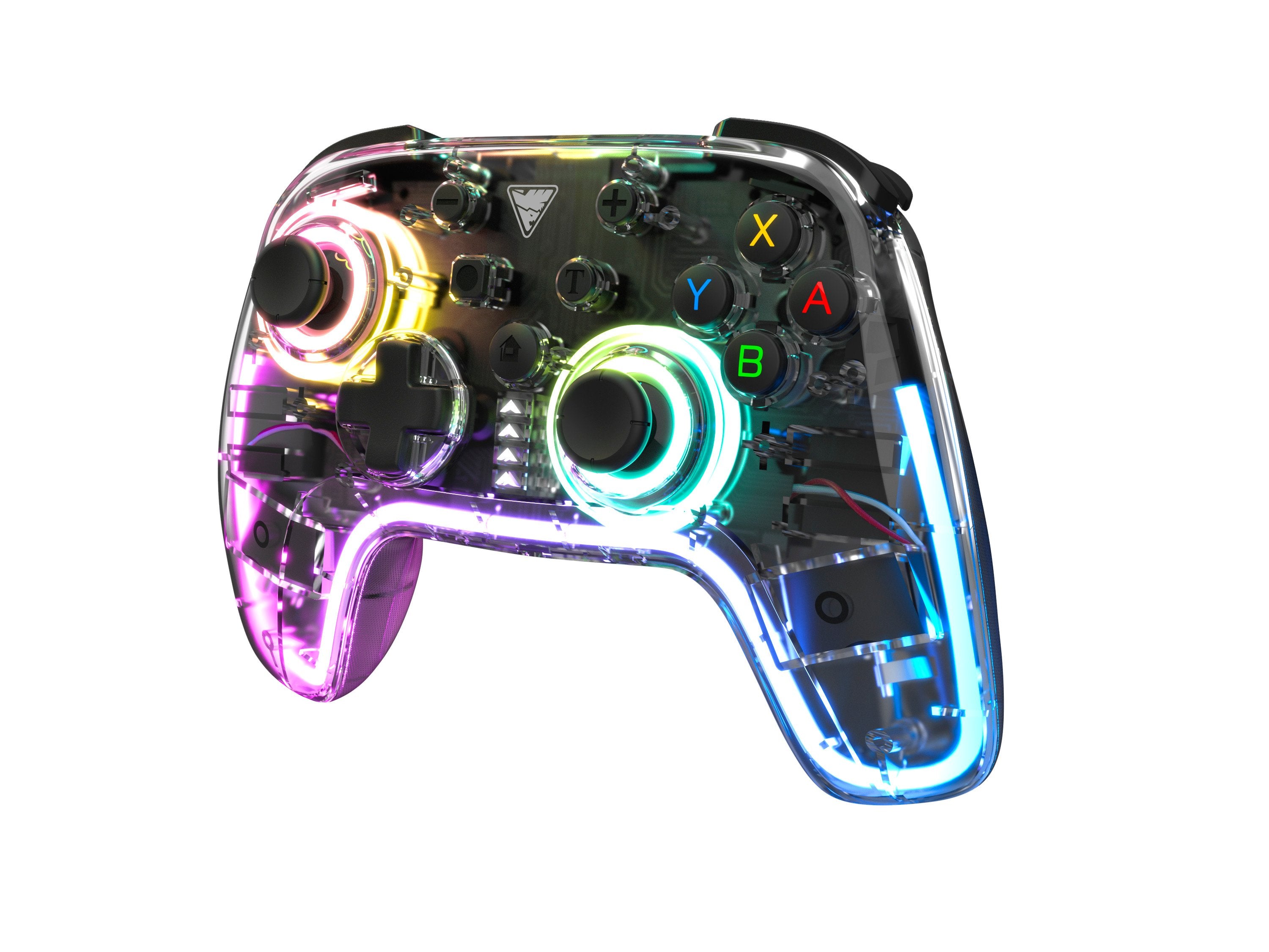 DragonShock - ORION GLOW - Manette sans fil RGB pour Nintendo Switch et Switch OLED - flash vidéo