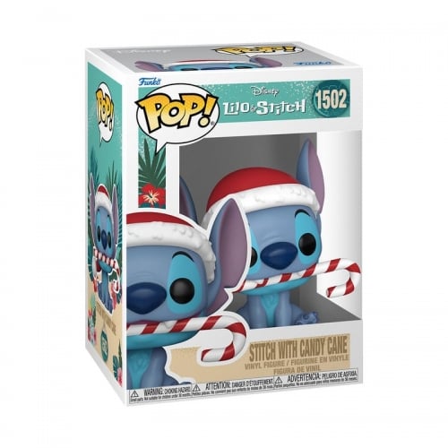 Funko Pop! Disney: Lilo & Stitch Holiday - Stitch with Candy Cane - flash vidéo