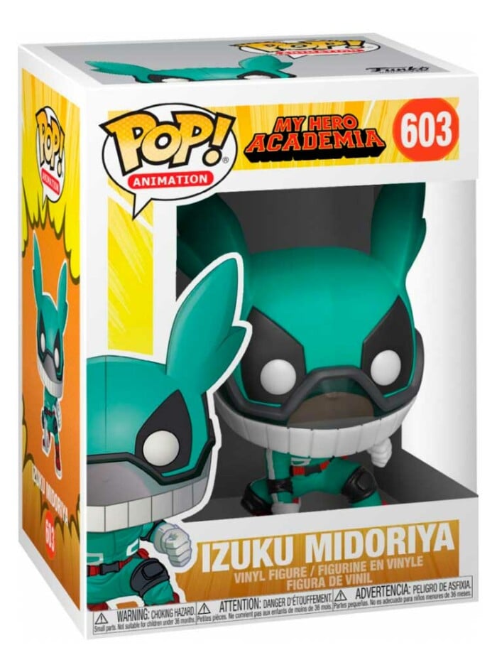 Funko POP! Animation My Hero Academia S3 Deku with Helmet ENG Merchandising - flash vidéo