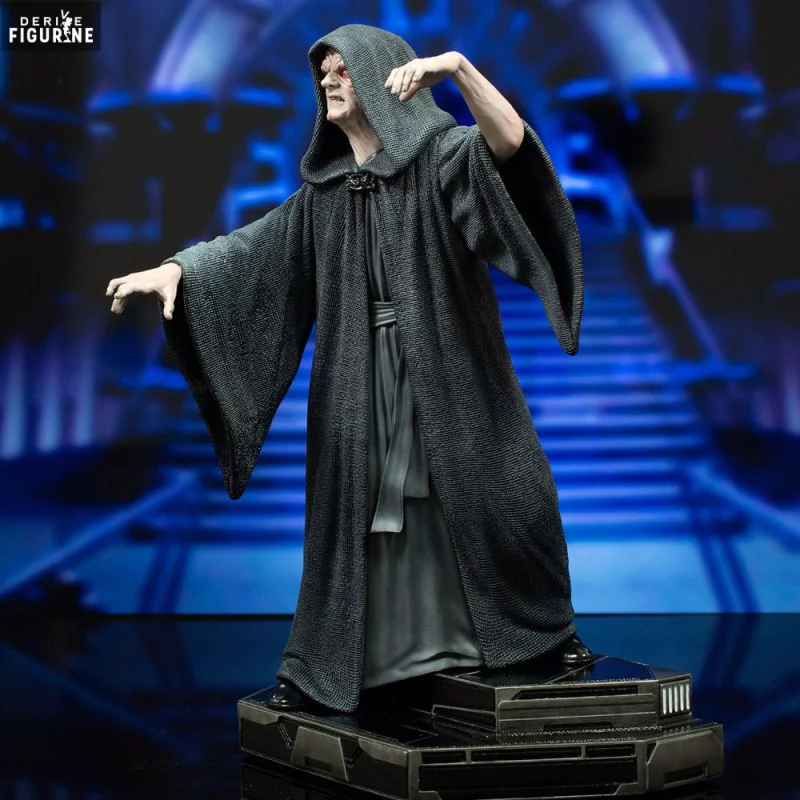 Diamond Select Toys - Star Wars : Le Retour du Jedi - Empereur Palpatine Statue Milestones 1/6 30cm - flash vidéo