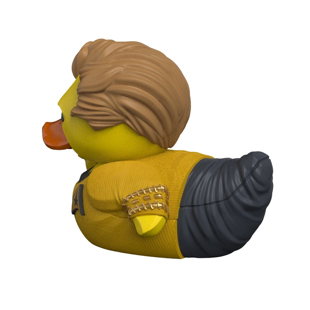 Numskull - Mini TUBBZ Canard de bain - Star Trek - James T. Kirk (Édition baignoire) - 8cm - flash vidéo
