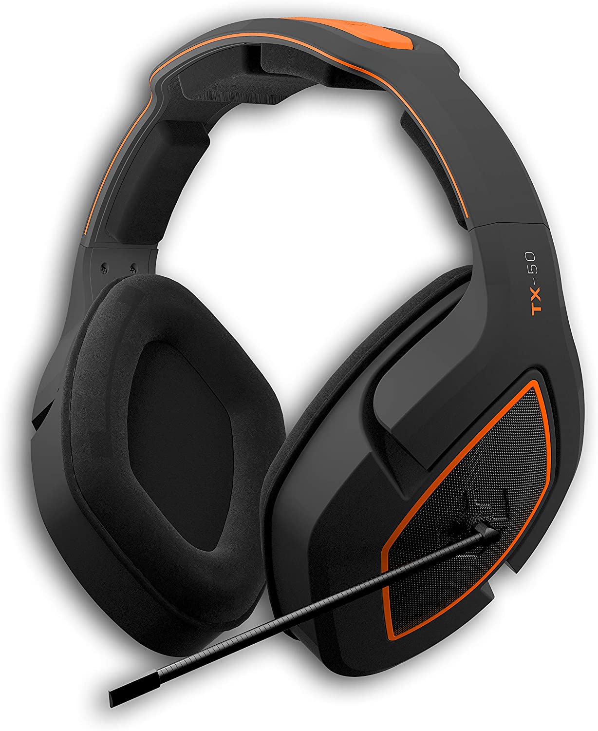 Gioteck - Casque de jeu stéréo Premium TX50 pour PS5, PS4, Xbox Series, Xbox One et Mobile - flash vidéo