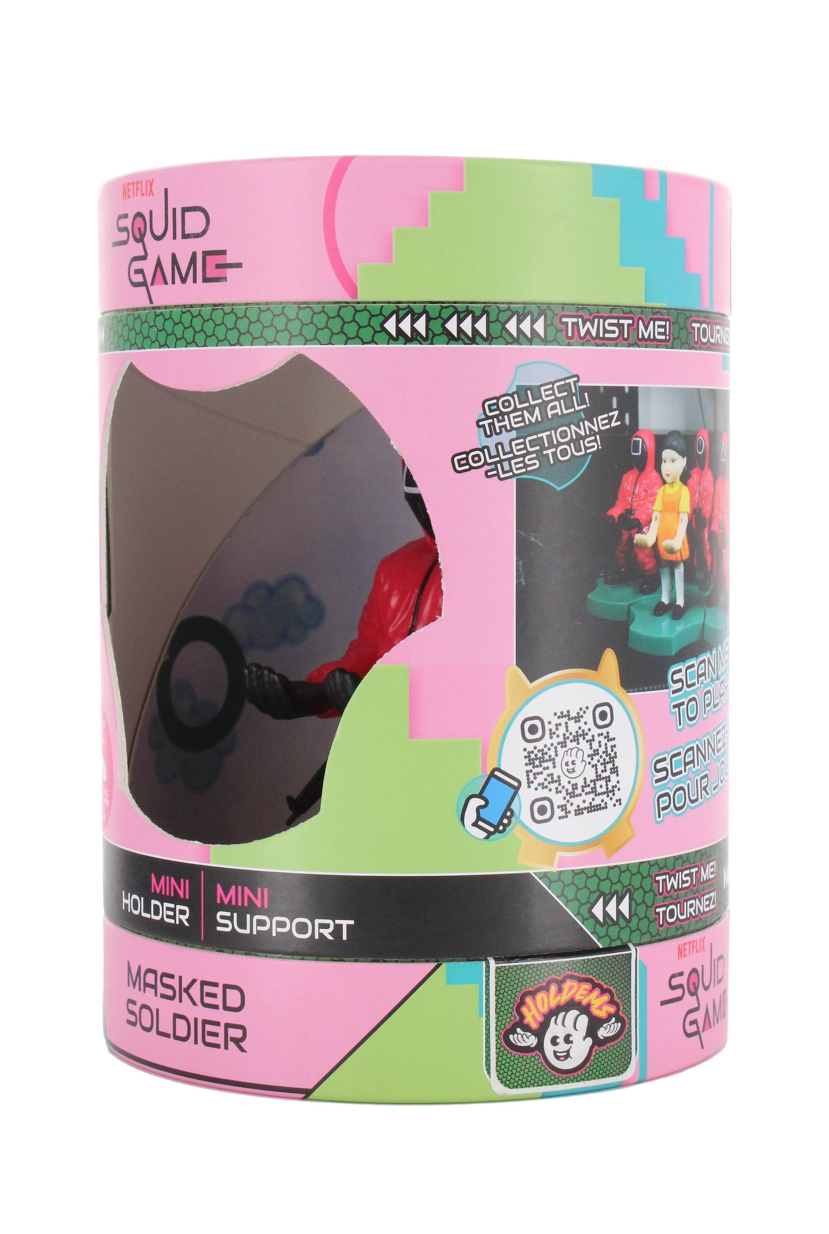 Cable Guys Holdems - Squid Game - Support pour écouteurs et téléphone Garde Triangle - flash vidéo