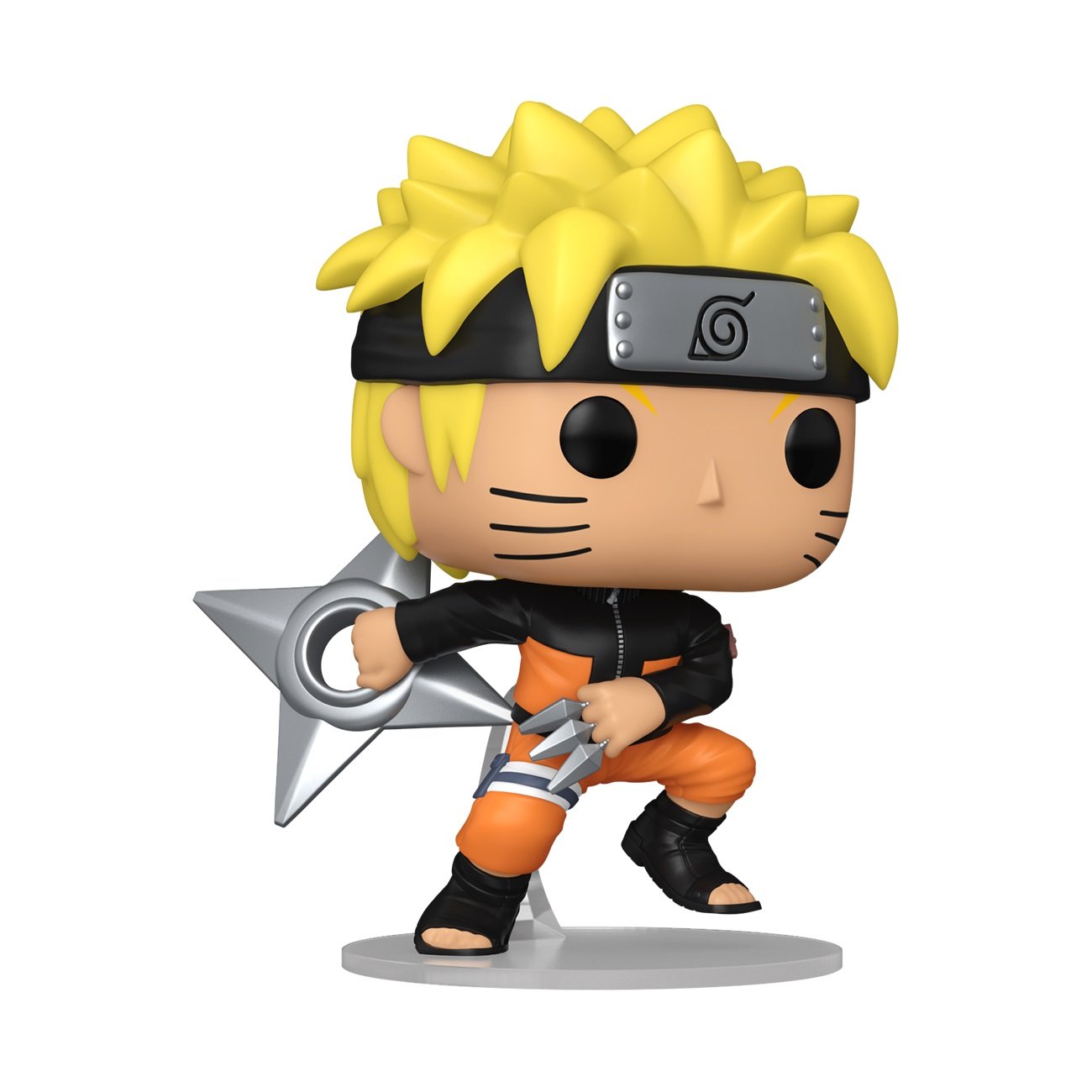 Funko Pop! Animation: Naruto Shippuden - Naruto Uzumaki (Shuriken) (Chance of Special Metallic Chase) - flash vidéo