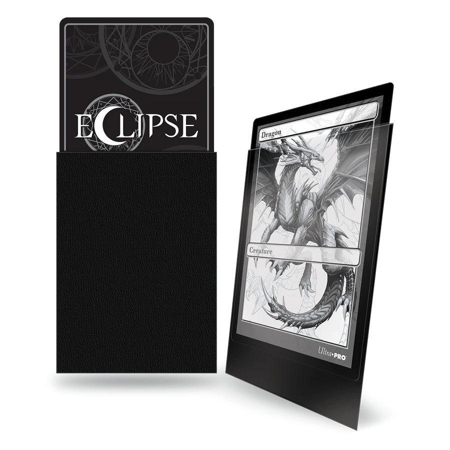 Ultra Pro - Eclipse Matte Sachet de 100 protèges cartes standard Noir (66 x 91 mm) - flash vidéo