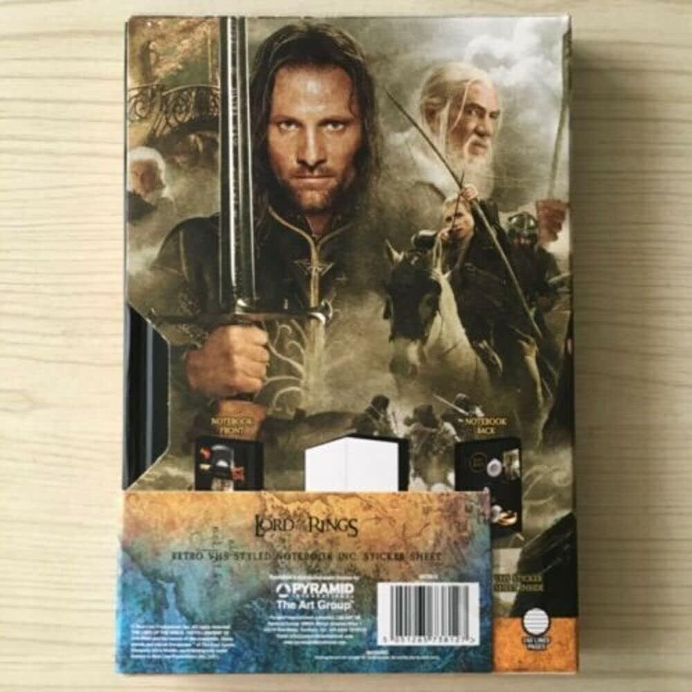 Le Seigneur des anneaux - Cahier Premium A5 VHS - flash vidéo