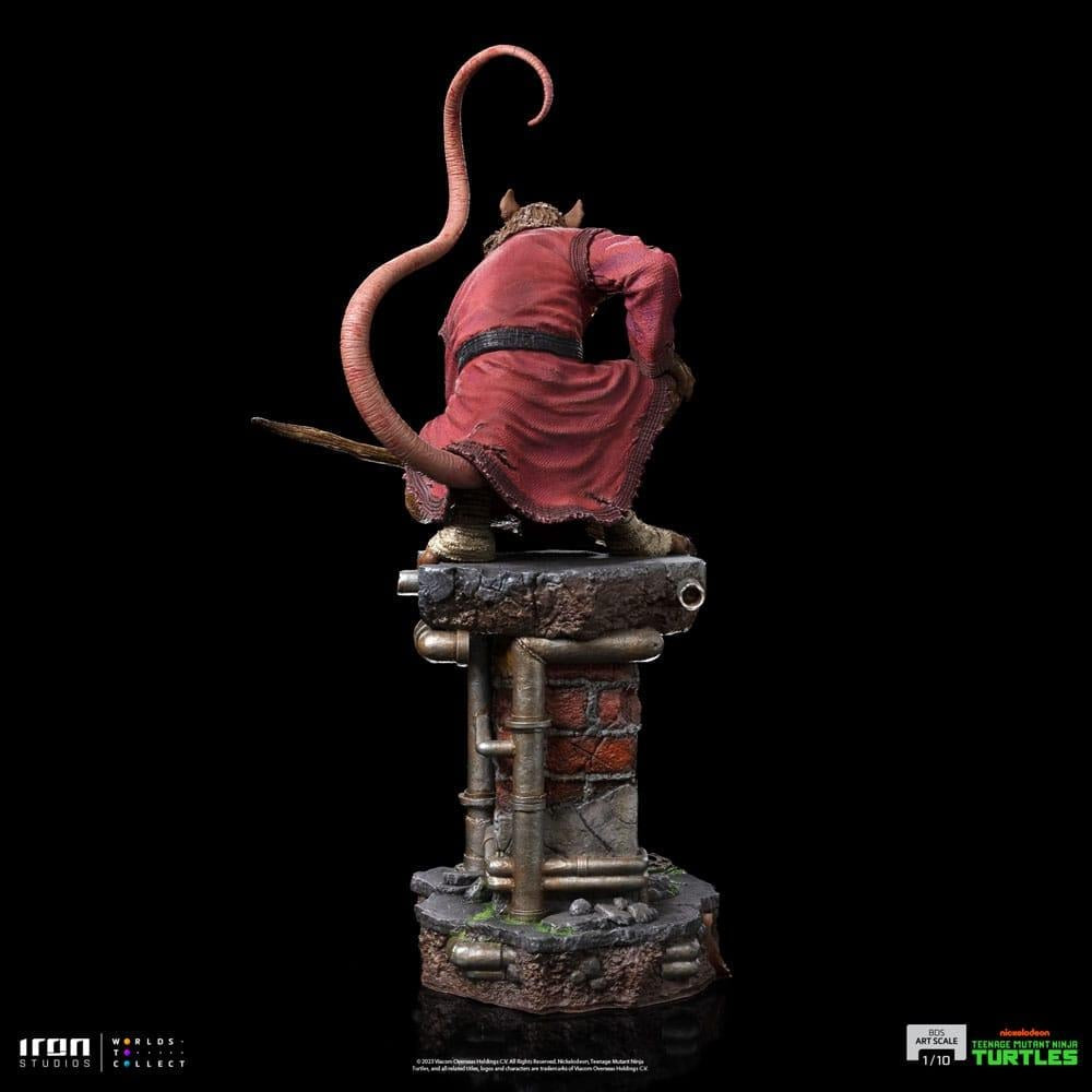 Iron Studios - BDS Arts Scale 1/10 - Teenage Mutant ninja Turtles - Master Splinter Statue 24cm - flash vidéo
