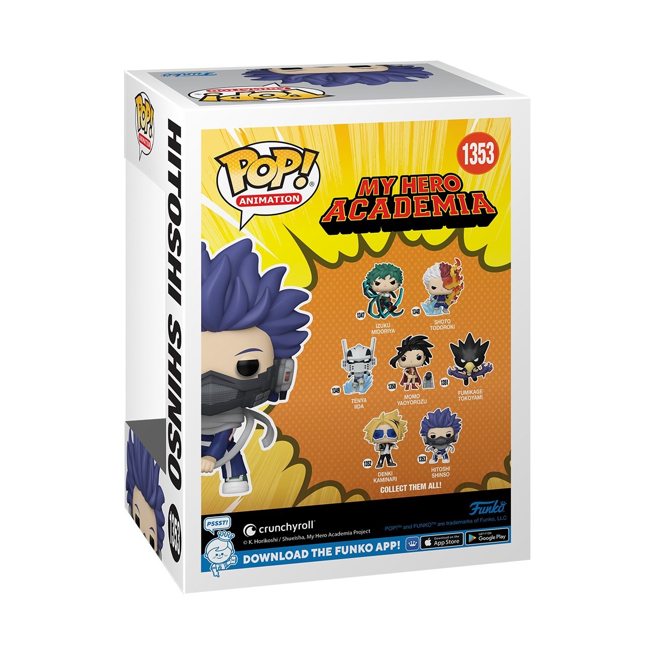 Funko Pop! Animation: My Hero Academia - Hitoshi Shinso (Chance of Special Chase Edition) - flash vidéo