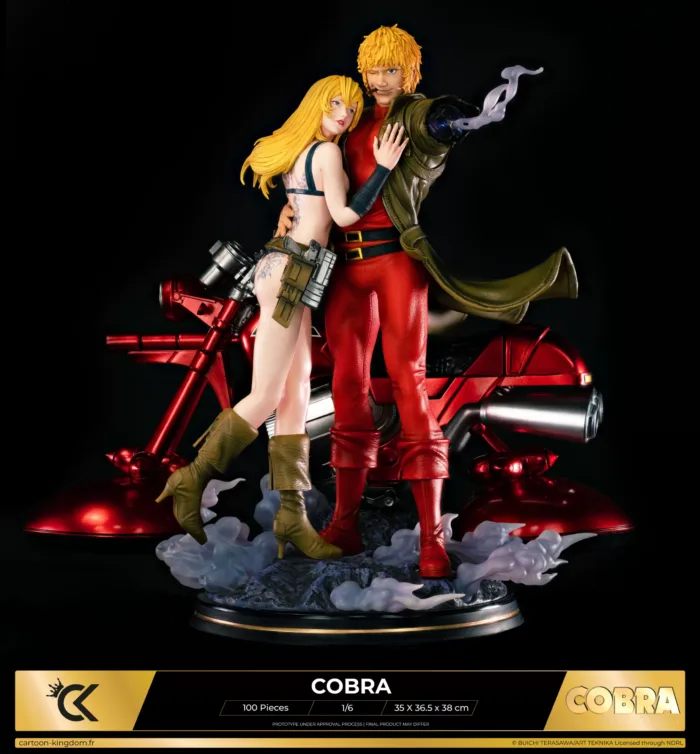 Cartoon Kingdom - 1:6 Statues - Cobra The Space Pirate - Cobra "Cold Planet Version" Statue 35cm - flash vidéo