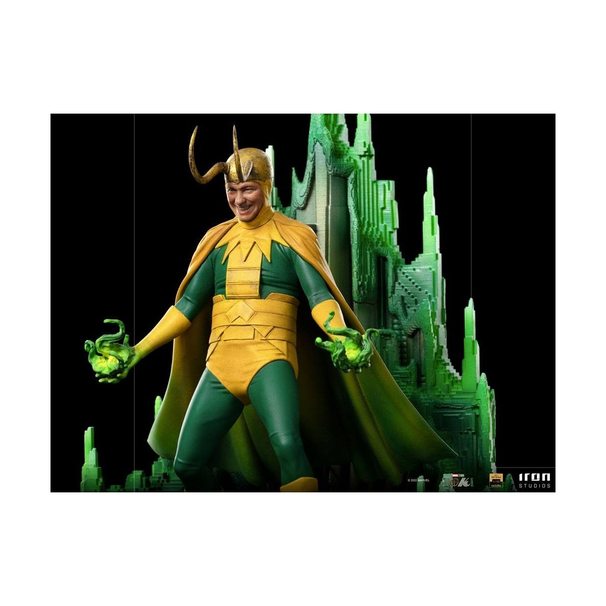 Iron Studios - Deluxe Arts Scale 1/10 - Marvel - Loki - Loki Classic Variant Statue 25cm - flash vidéo
