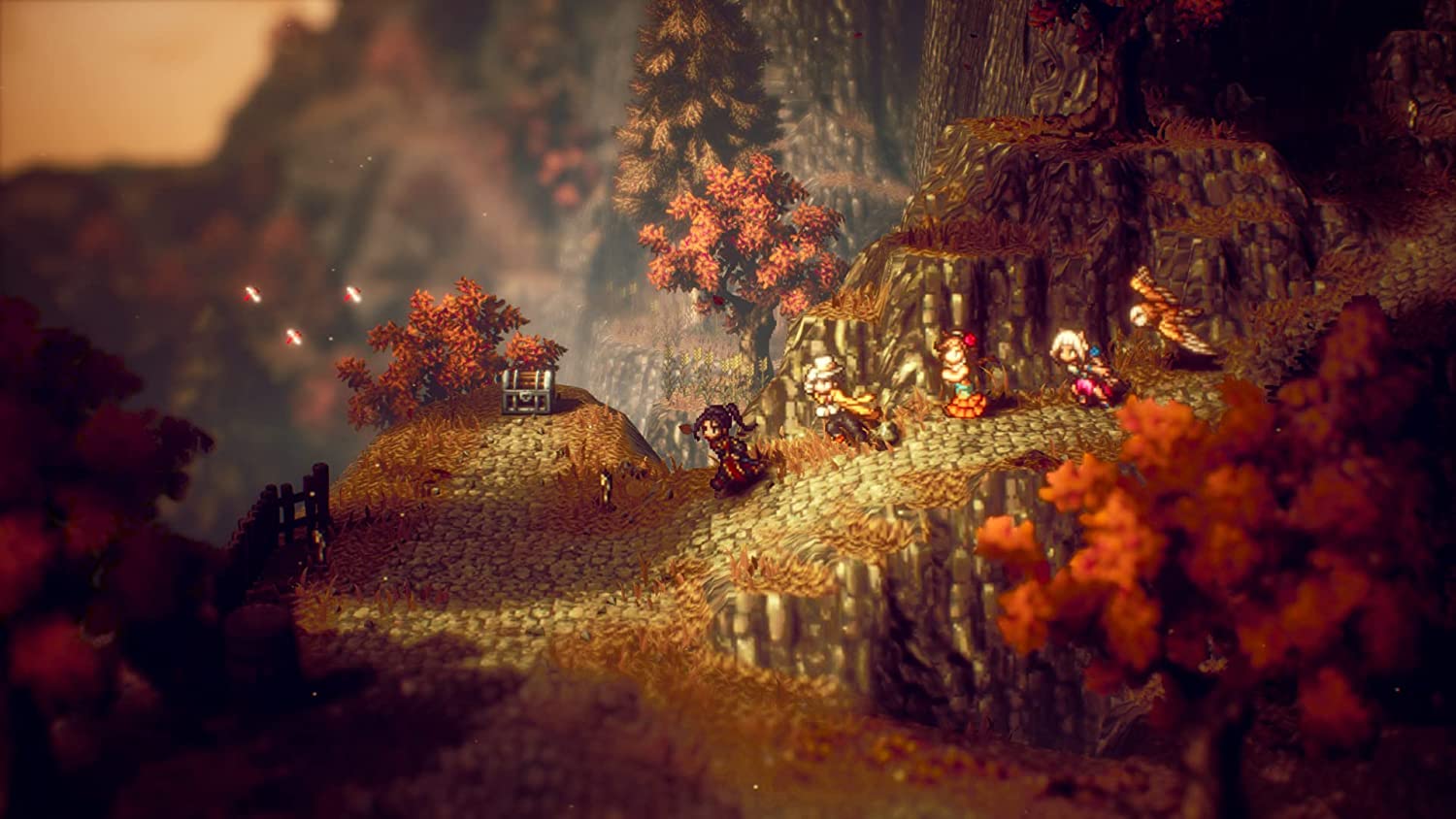 Octopath Traveler II - flash vidéo
