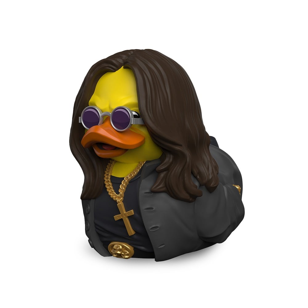 Numskull - Mini TUBBZ Canard de bain - Ozzy Osbourne (Édition baignoire) - 8cm - flash vidéo