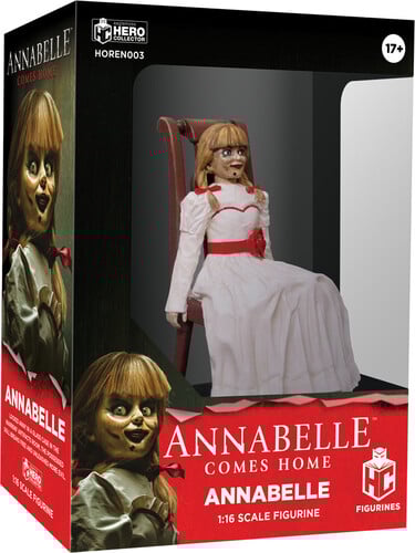 The Conjuring - Figurine d'Annabelle (Annabelle revient chez elle) 8 cm - flash vidéo