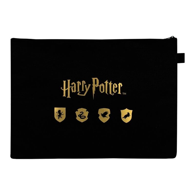 Harry Potter - Pochette d'étude multi-poches Blason de Poudlard - flash vidéo