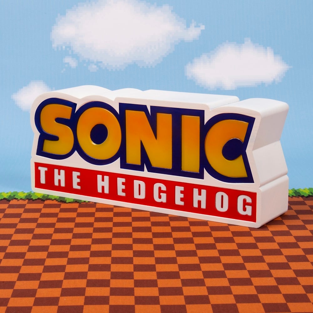 Sonic the Hedgehog - Lampe logo - flash vidéo