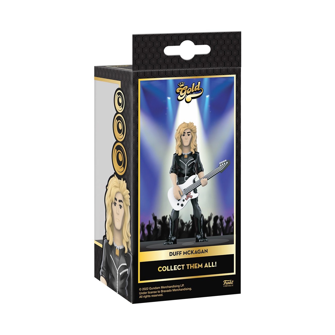 Vinyl Gold 5": Guns N Roses - Duff (chance of special Chase edition) - flash vidéo