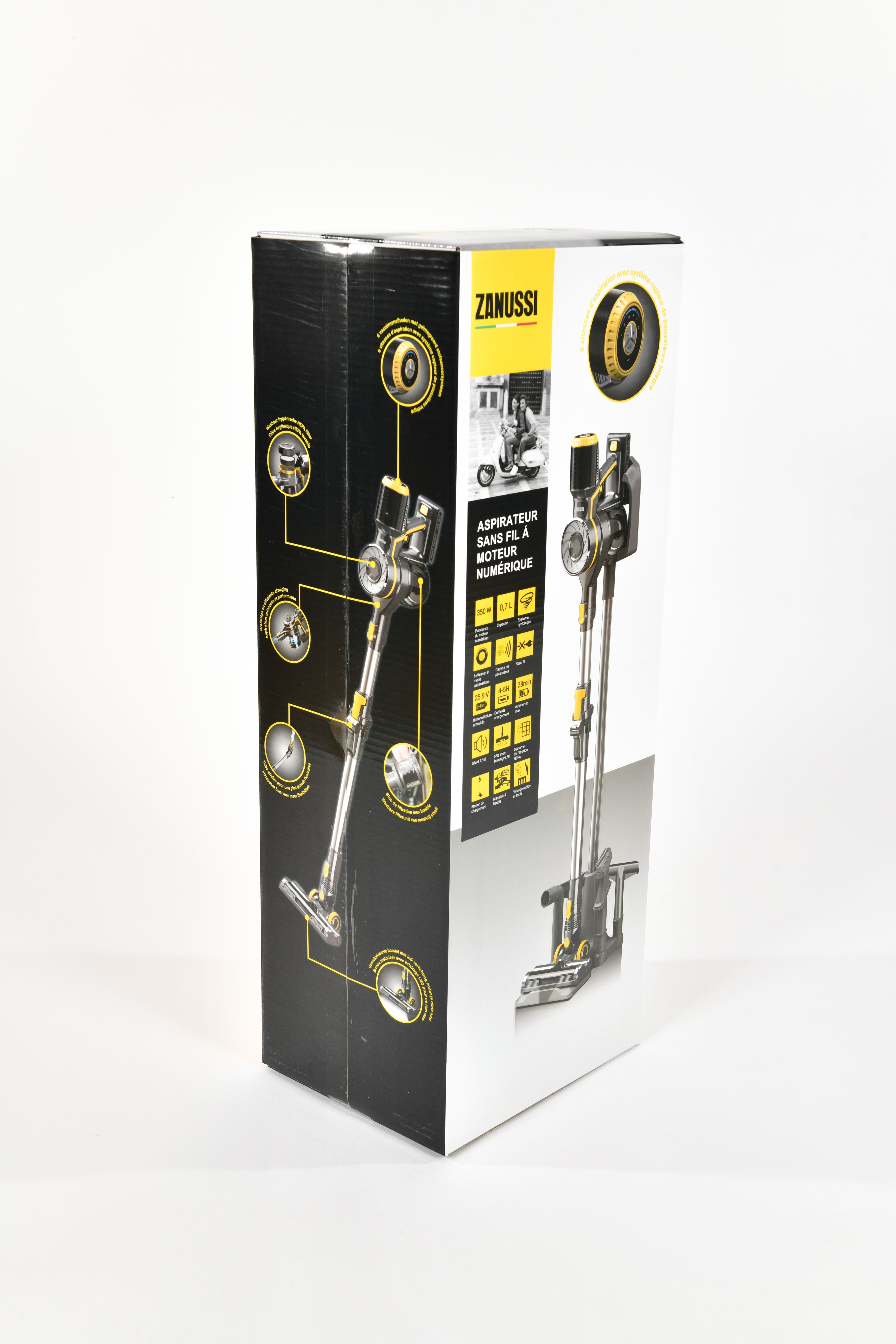 Zanussi - Aspirateur Balai sans fil RVCZ25 - flash vidéo