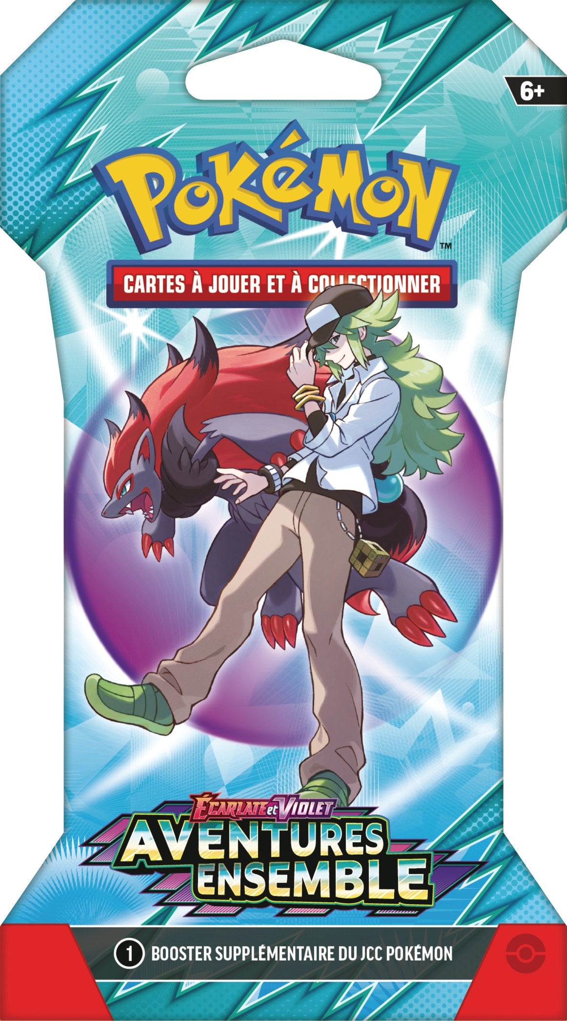 Pokémon JCC - Écarlate et Violet - Pack de Booster Blister EV09 Aventures Ensemble (1 Booster aléatoire) - flash vidéo